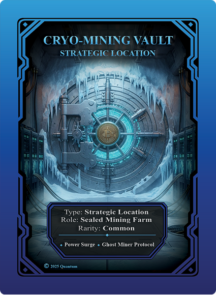 cryo-mining vault