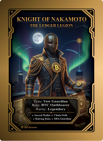 knight of nakamoto