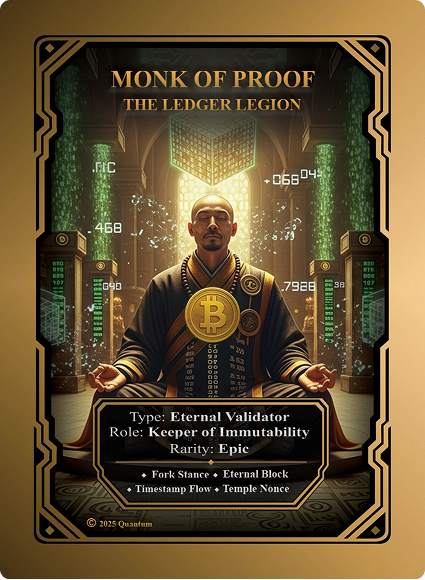 monk of proof